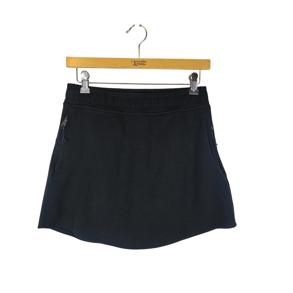 Old Navy Active Dynamic Fleece High Rise Breathable Skort Mini Skirt Black Small